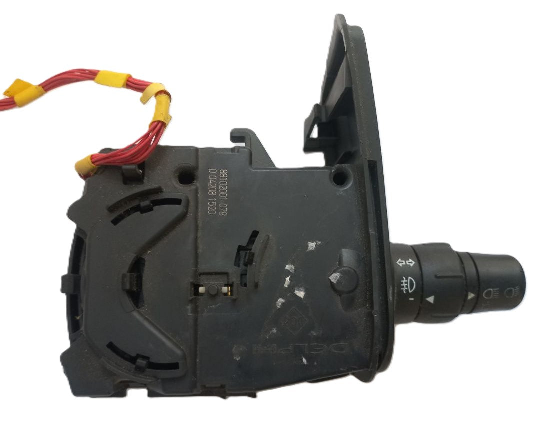 Interrupteur 88102001078 RENAULT CLIO 3 PHASE 1 2006 1.5DCI 70CV 3P NOIR CLIGNOTANTS